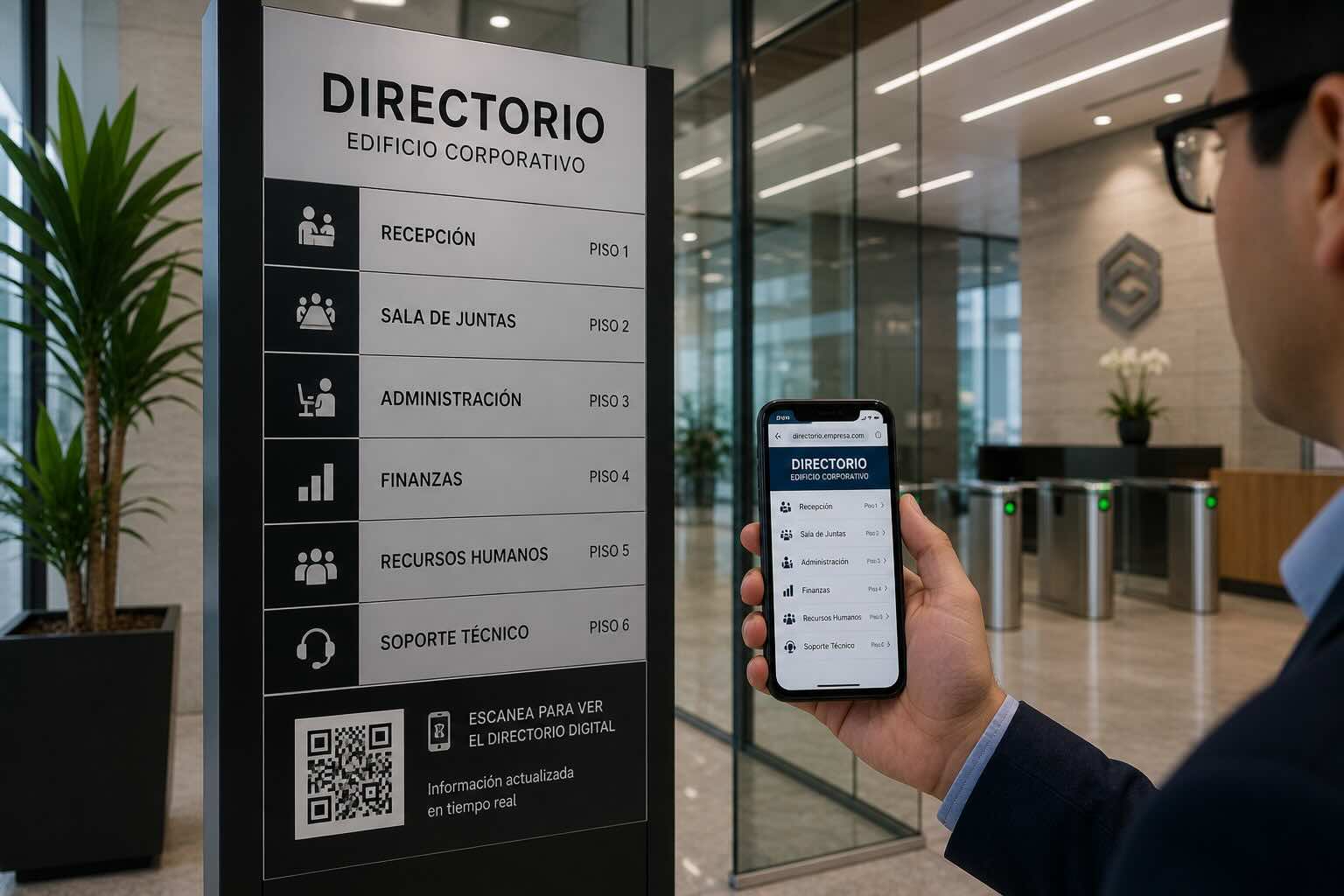 Directorios con QR